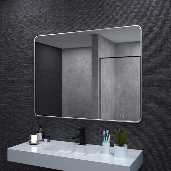 niveal 48 in. W x 36 in. H Rectangular Framed Wall Bathroom Vanity