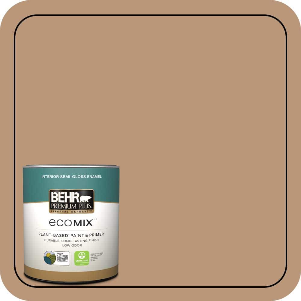 1 qt. #N250-4 Artisan Crafts Semi-Gloss Enamel EcoMix Plant-Based Interior Paint & Primer price history on PriceWatchPro