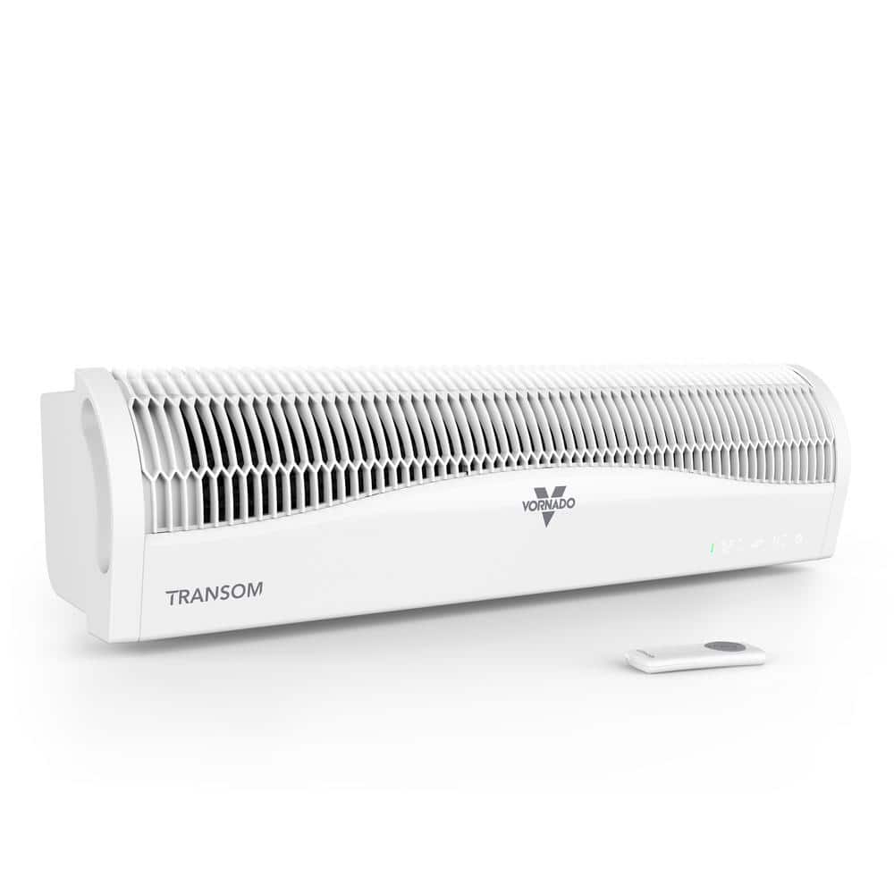 Vornado Transom 26 in. 4-Speeds Window Fan with Remote Control Reversible Exhaust Mode Weather Resistant Case Whole Room