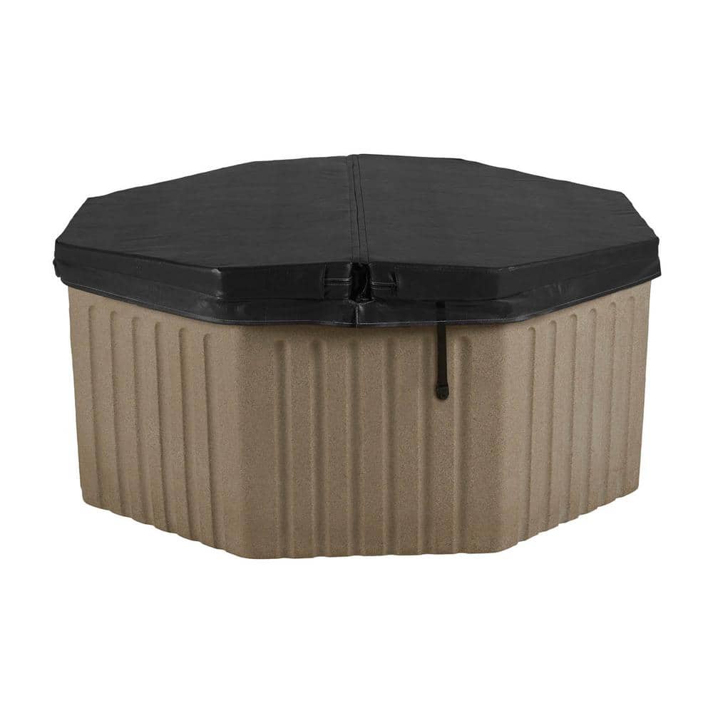 Cobblestone Octagon 5-Person Electric Hot Tub with 11 Jets