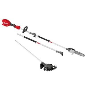 M18 FUEL 18V 10 in. Brushless Cordless Battery Powered QUIK-LOK Pole Saw w/ Reciprocator Attachment