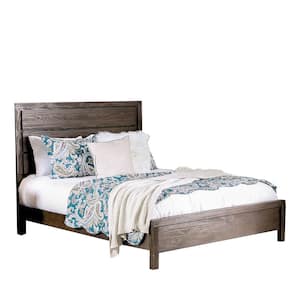 Rexburg Wire-Brushed Rustic Brown California King Bed