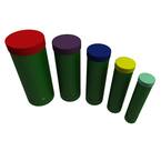 Rainbow in Ground Tuned Drums Outdoor Music Playset Accessory
