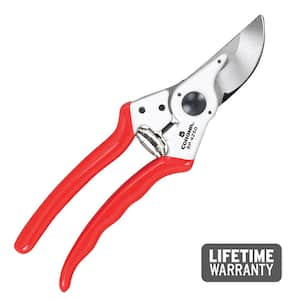 2.75 in. High Carbon Steel Blade with Forged Aluminum Handles Bypass Hand Pruner