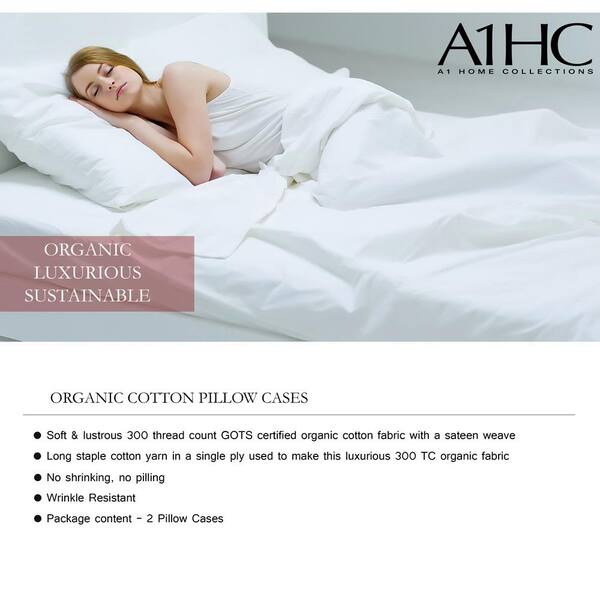 no wrinkle pillow cases