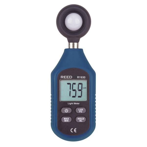 REED Instruments Compact Light Meter R1930 The Home Depot