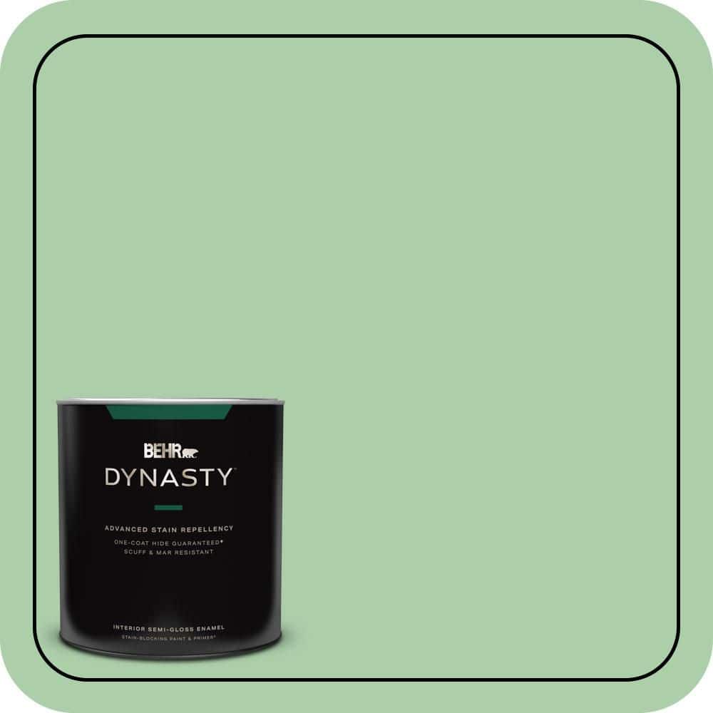 1 qt. #450D-4 Garden Room Semi-Gloss Enamel Interior Stain-Blocking Paint and Primer price history on PriceWatchPro