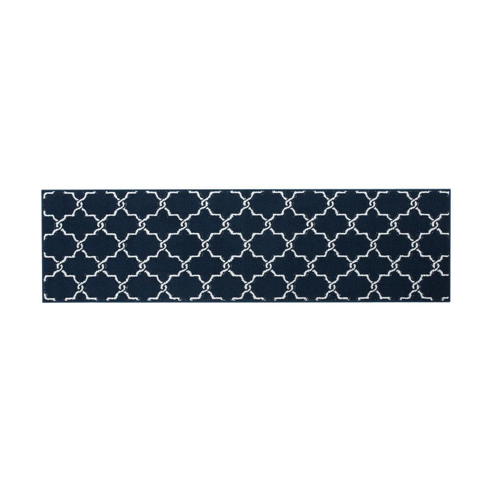 Jean Pierre Yohan Trellis Tufted Runner Rug, 26" x 72" Bedding