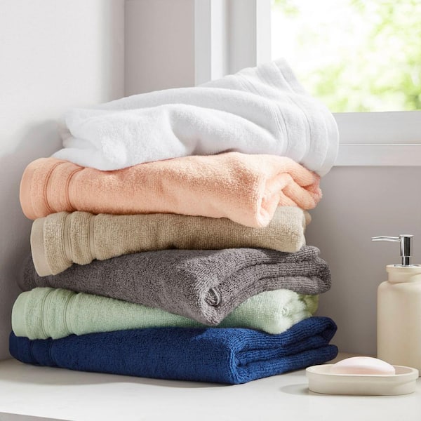 510 Design 400GSM Essential Bundle 12-Piece Grey Cotton Bath Towel