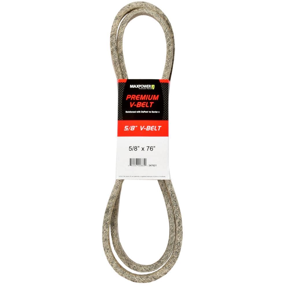 MaxPower 5/8 in. x 76 in. Premium V-Belt 347621 - The Home Depot