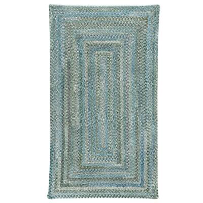 Alliance Thyme 7.6 ft. x 7.6 ft. Concentric Rectangle Braided Area Rug