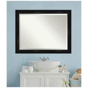 Grand Black 45.75 in. x 35.75 in. Bathroom Vanity Mirror