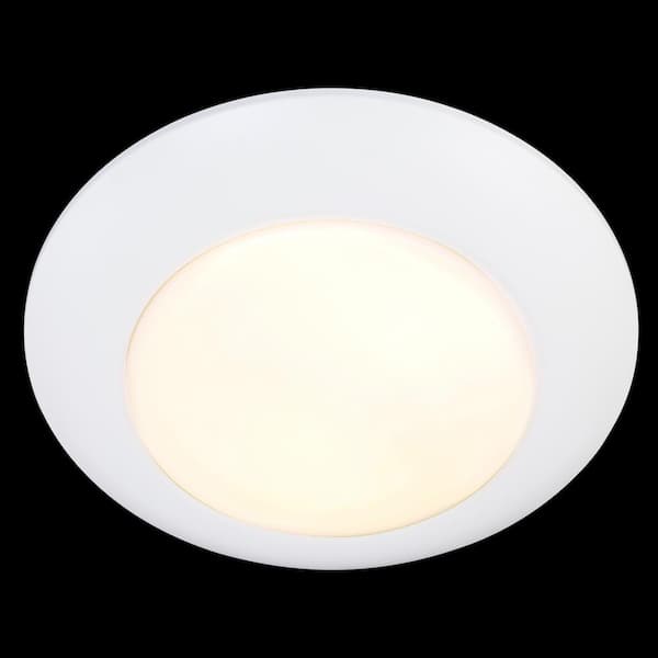 Bel Air Lighting 7.5 in. White Integrated LED Miniature Disk Flush Mount  Ceiling Light Fixture (6-Pack) 15W6PKBMZ-WH - The Home Depot