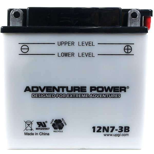 UPG Conventional Wet Pack 12-Volt 7 Ah Capacity F Terminal Battery