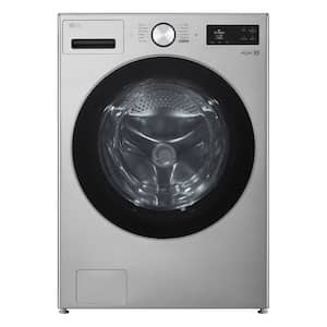 5.0 cu. ft. Stackable SMART Front Load Washer in Graphite Steel with TurboWash 360, AI Sensing, Steam and LCD Display