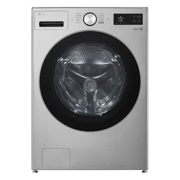5.0 cu. ft. Mega Capacity Smart Front Load Washer with TurboWash 360 and AI DD Built-in Intelligence in Graphite Steel