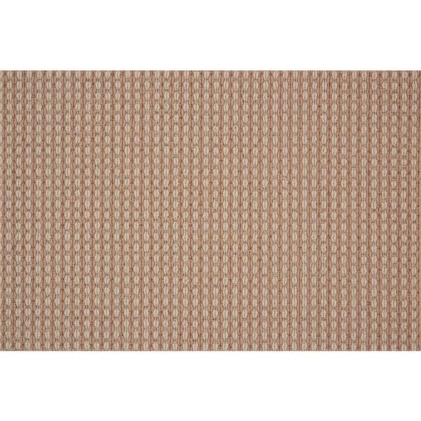 Natural Harmony Longmont Saddle Custom Area Rug with Pad