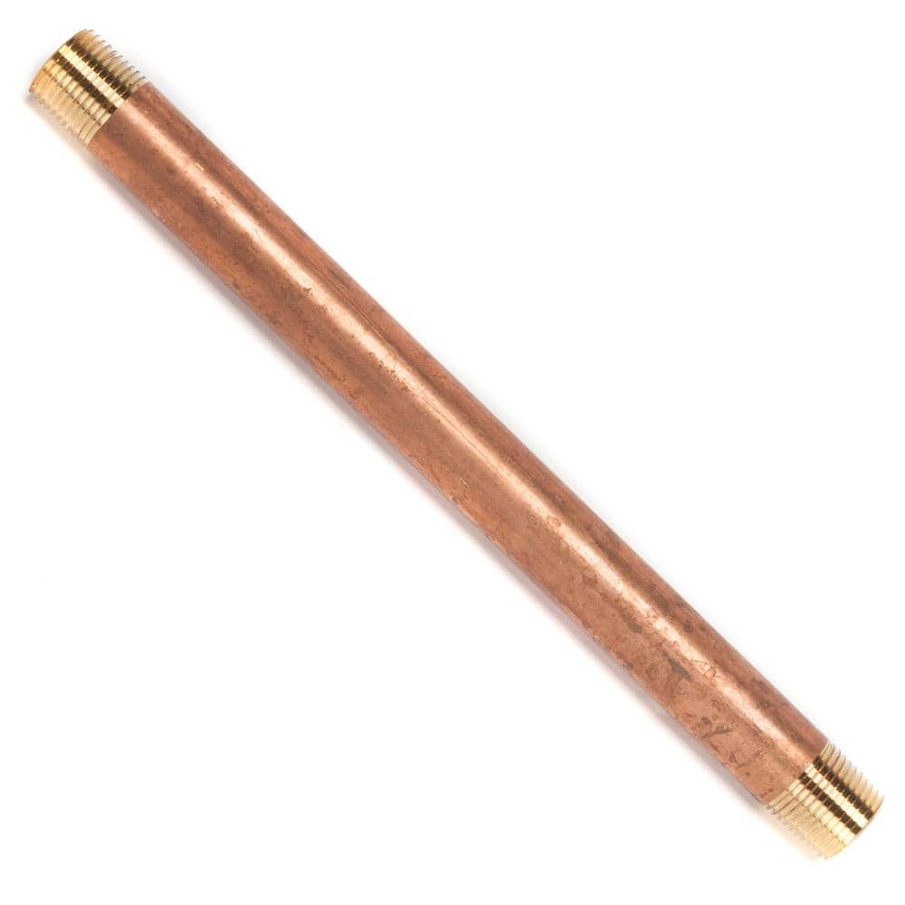3/8 in. x 8 in. MIP Brass Nipple Fitting (3-Pack) price history on PriceWatchPro