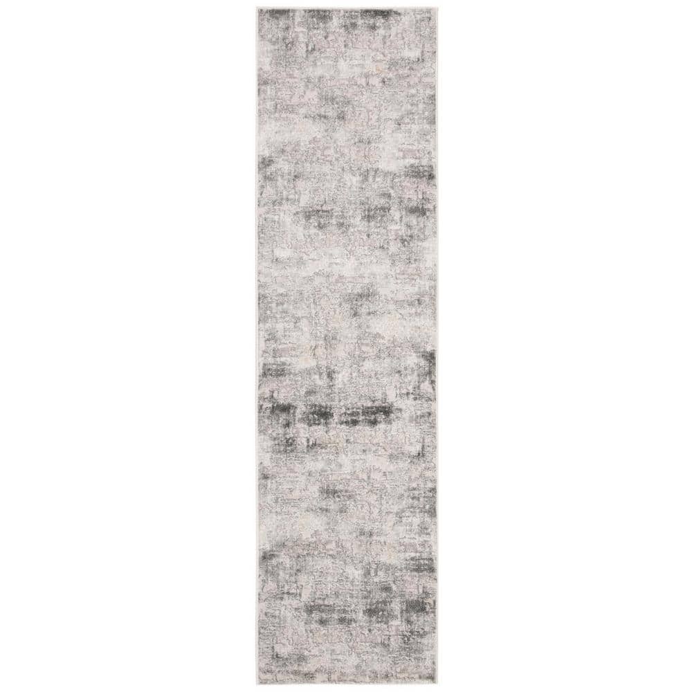 Vogue Beige/Charcoal 2 ft. x 12 ft. Gradient Distressed Runner Rug price history on PriceWatchPro