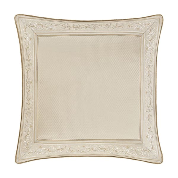 Unbranded Sympatica Champagne Polyester Euro Sham 26 x 26 in.