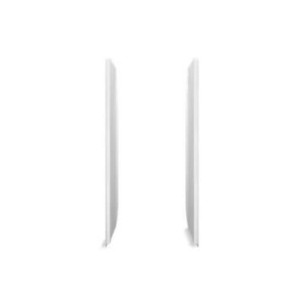 STORE+ 34 in. W x 74 in. H 2-Piece Glue Up Side Shower Wall in White