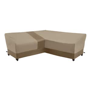 V-Shape Beige Patio Furniture Cover