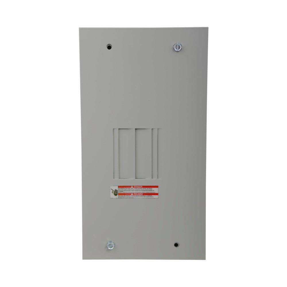 Eaton BR 70 Amp 2Space 4Circuit Main Lug Flush Cover with Ground Bar BR24L70FGP The Home Depot