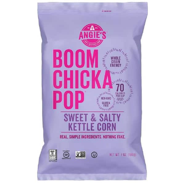 BOOM CHICKA POP Popcorn, 4 oz. Sweet and Salty, Kettle