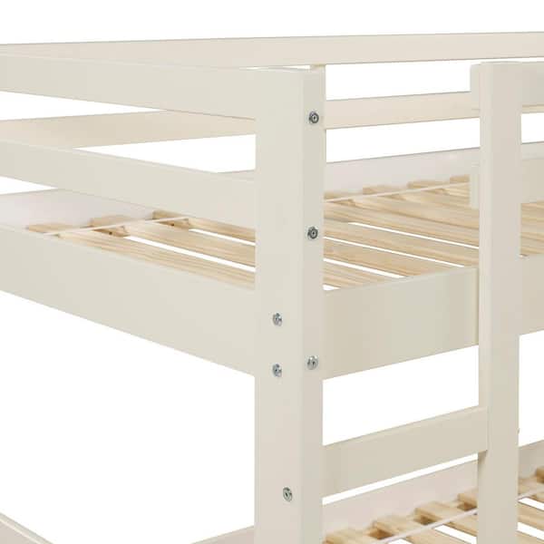 Walker Edison Furniture Company Low, Sleigh Bunk Beds