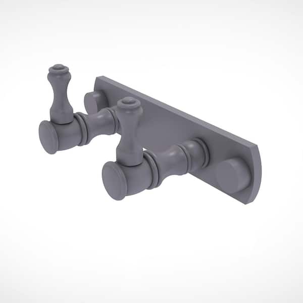 Allied Brass Carolina Collection J-Hook Robe/Towel Hook in Matte Gray
