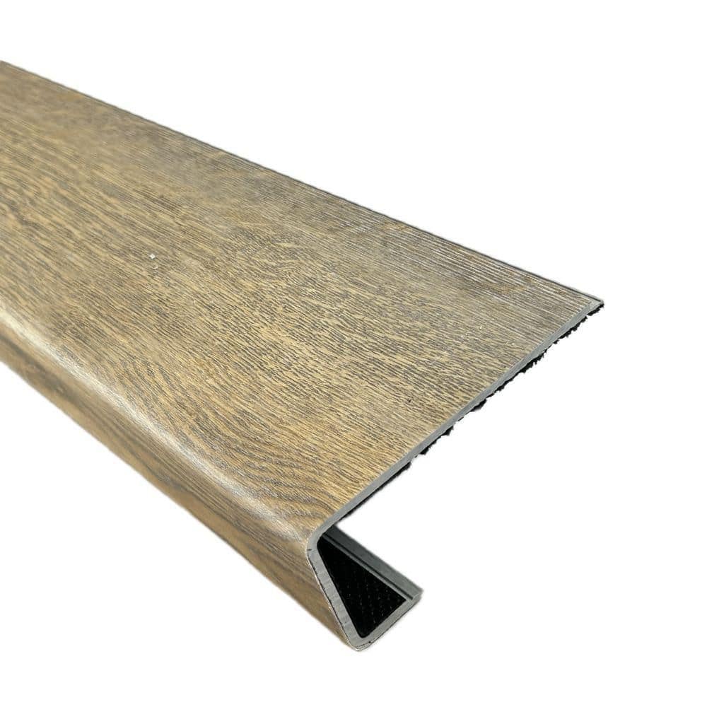 Hydrostop Tiki Waters 0.2 in. T x 4.5 in. W x 46 in. L Stair Nose Molding price history on PriceWatchPro