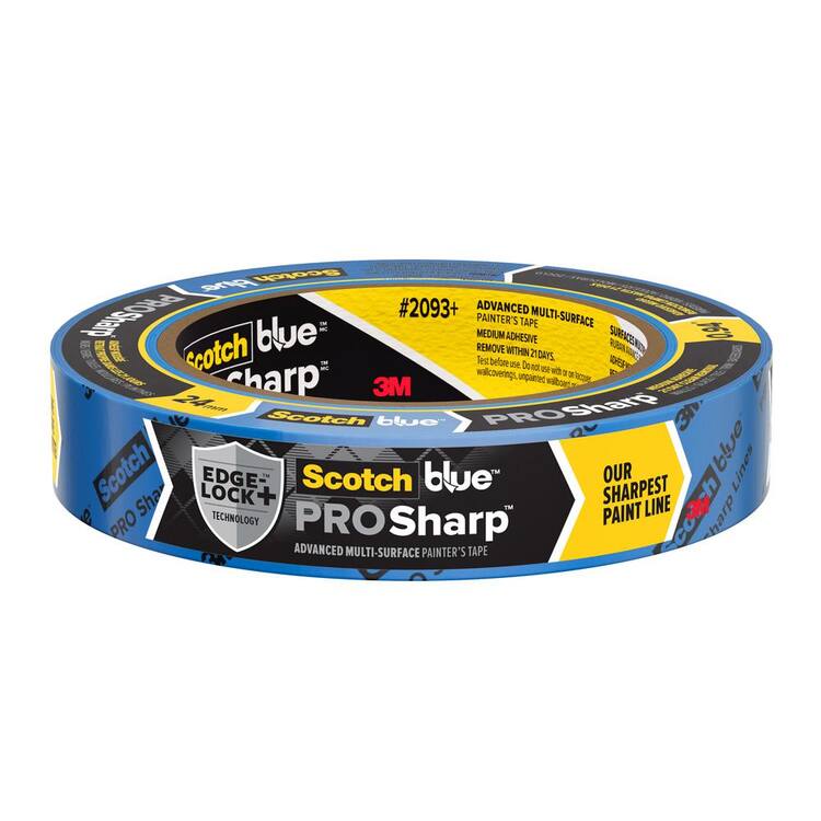 3M ScotchBlue 0.94 in. x 60 yds. PROSharp Painter's Tape (1 Roll)