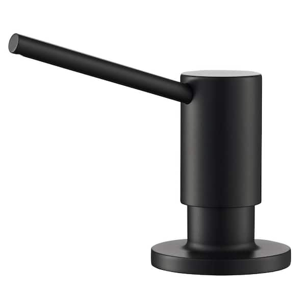 KRAUS Kitchen Soap and Lotion Dispenser in Matte Black