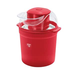 Cuisinart COPY 0 1.5 Qt. Red Frozen Yogurt and Sorbet Maker with Locking  Lid ICE-21RP1 - The Home Depot