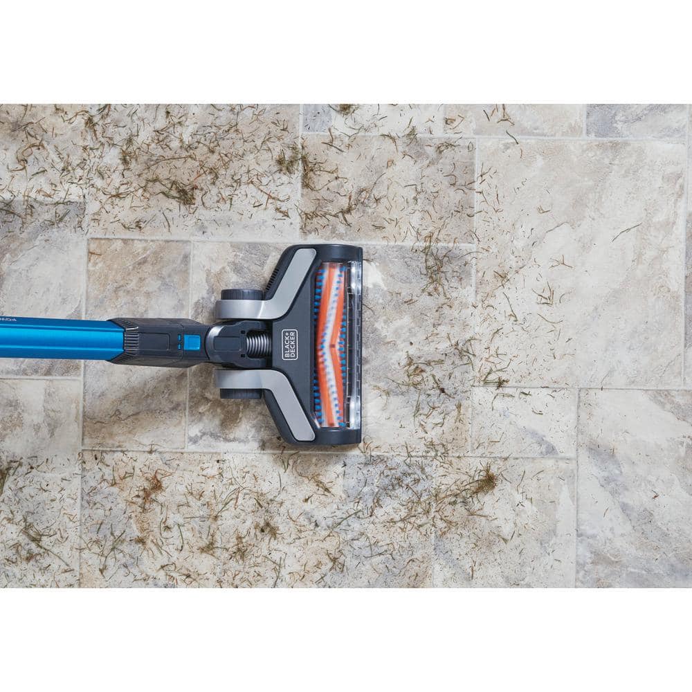 Blue Convertible Cordless Stick Vacuum Cleaner for Pets