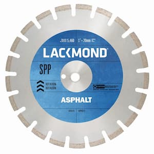 SPP Series Asphalt/Block Blade 12 in. x .125 in. - 1 in. 20 mm Arbor