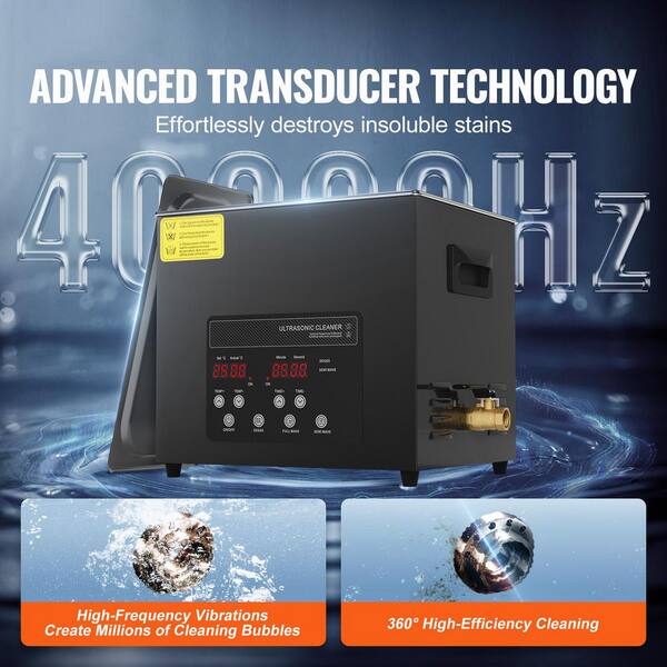 SKYSHALO 10L Ultra Sonic Cleaner, 240W Digital Ultrasonic Cleaning