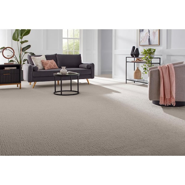 Allison Cove Marina Gray 39 oz. Triexta Pattern Carpet - Installation Required