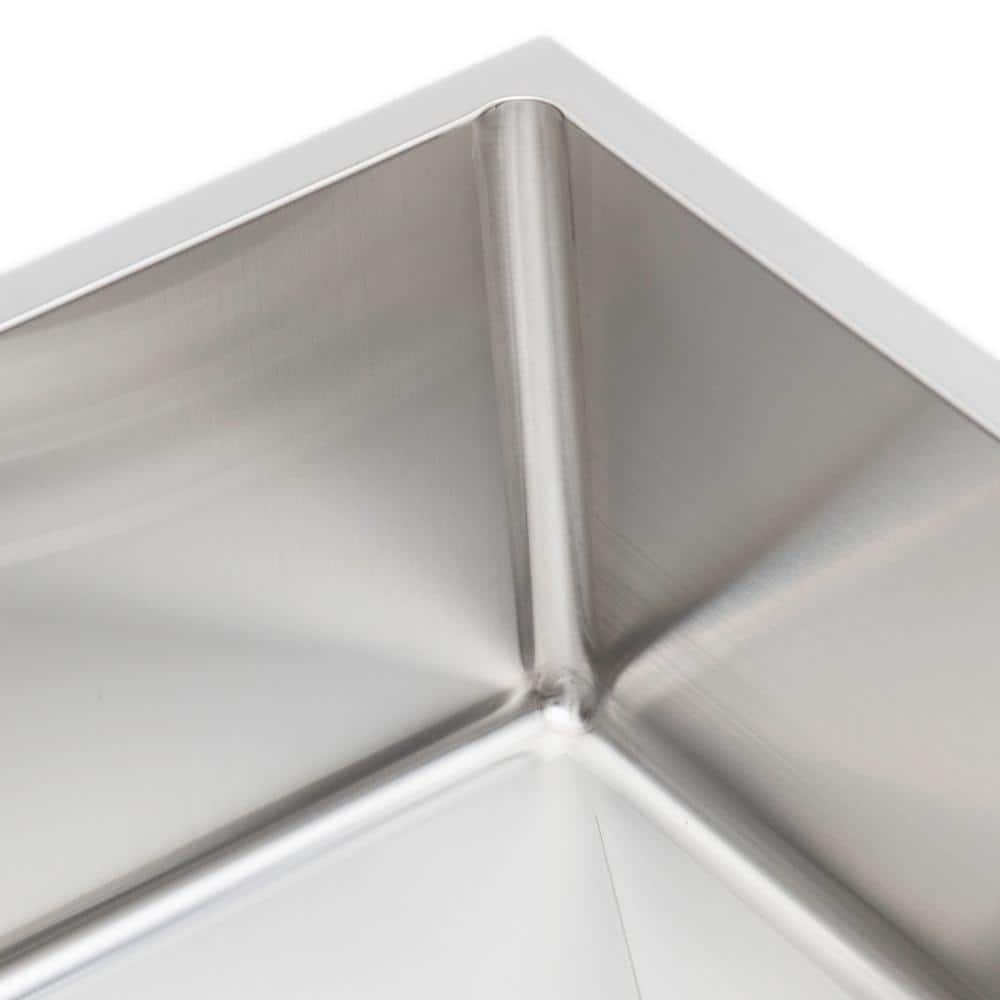 21-Inch Stainless Steel Single Bowl Undermount Kitchen Sink