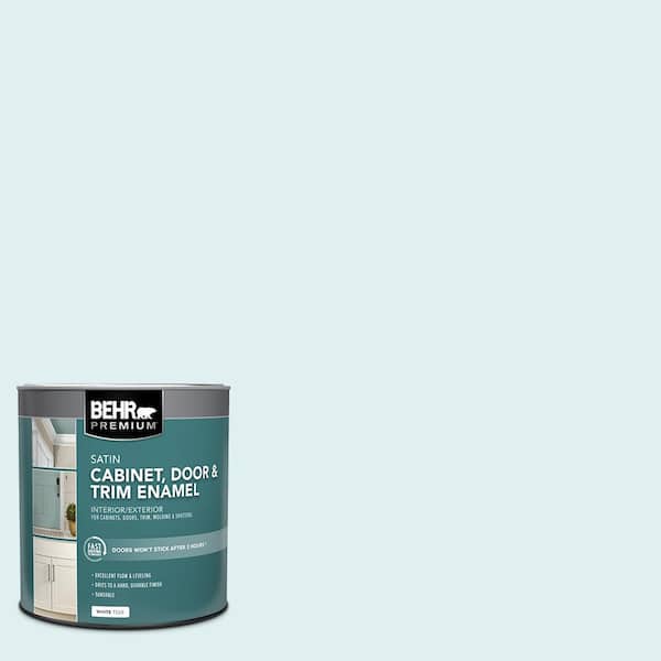 1 qt. #M480-1 Helium Satin Enamel Interior/Exterior Cabinet, Door & Trim Paint