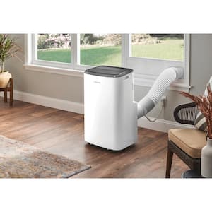 10,000 BTU Portable Air Conditioner Cools 250 sq. ft. in White