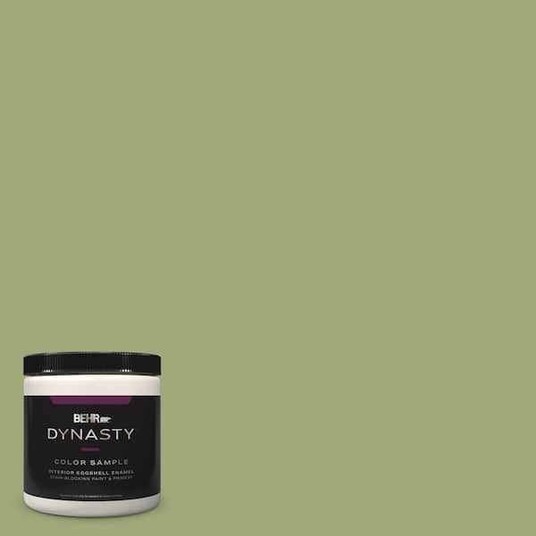 BEHR DYNASTY 8 oz. #T18-16 Nurturing Eggshell Enamel Stain-Blocking Interior Paint & Primer Sample