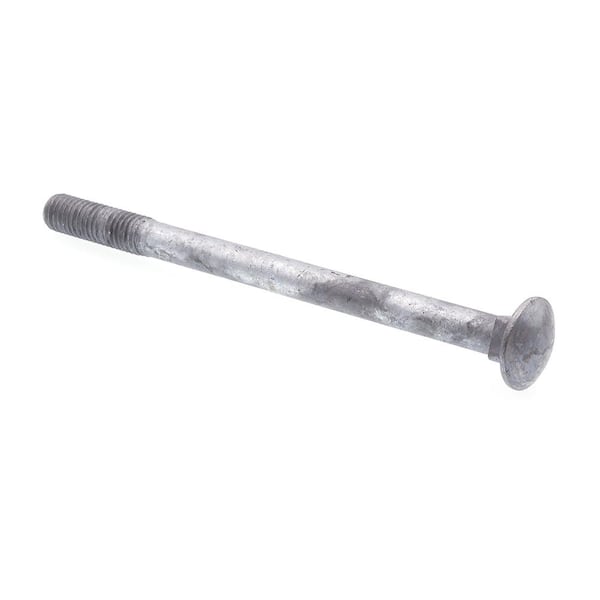 Prime-Line 1/2 in.-13 x 7 in. A307 Grade A Hot Dip Galvanized Steel Carriage Bolts (10-Pack)