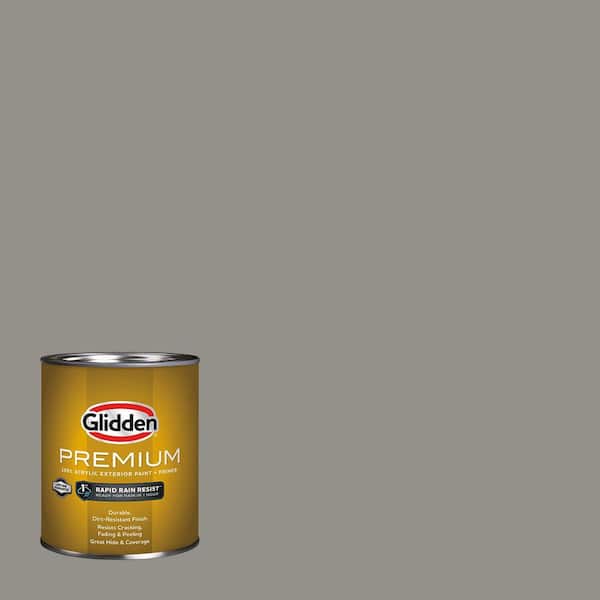 Glidden Premium 1 qt. PPG0998-5 Mt. Rainier Semi-Gloss Exterior