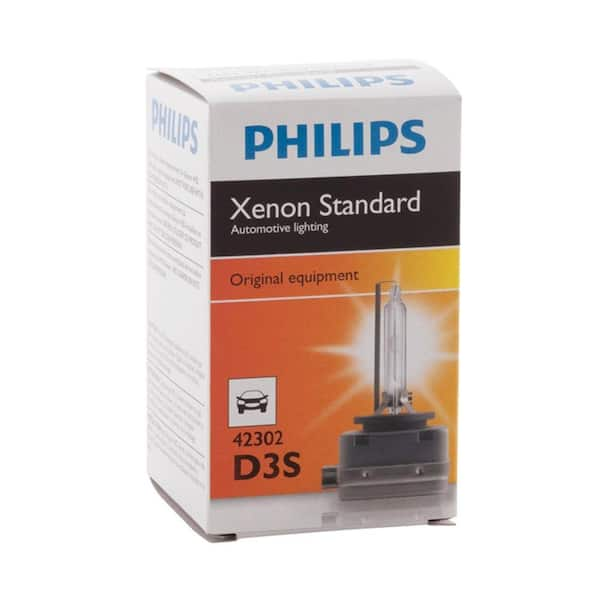 Philips Standard HID 42302/D3S Headlight Bulb (1-Pack)