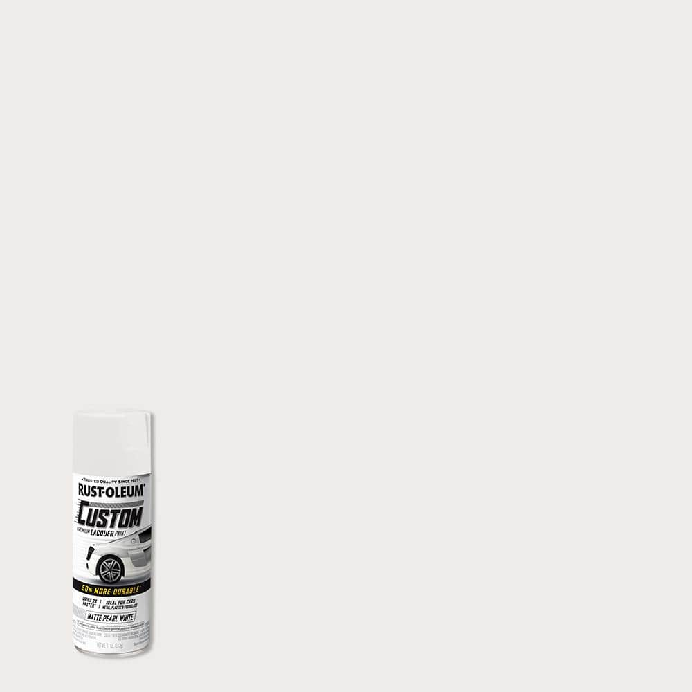 Rust-Oleum Automotive 11 oz. Matte Black Custom Lacquer Spray Paint  (6-Pack) 332289 - The Home Depot