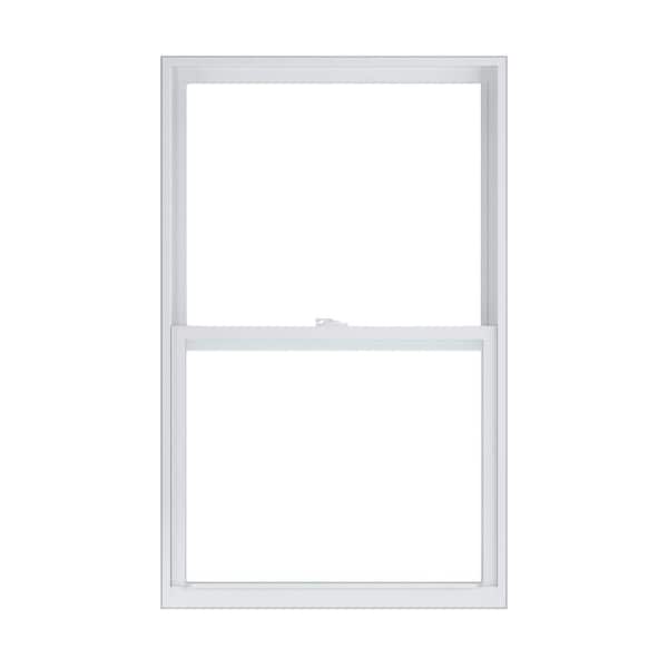 American Craftsman 30.75 in. x 49 in. 50 Series Single Hung Buck Vinyl Window - White