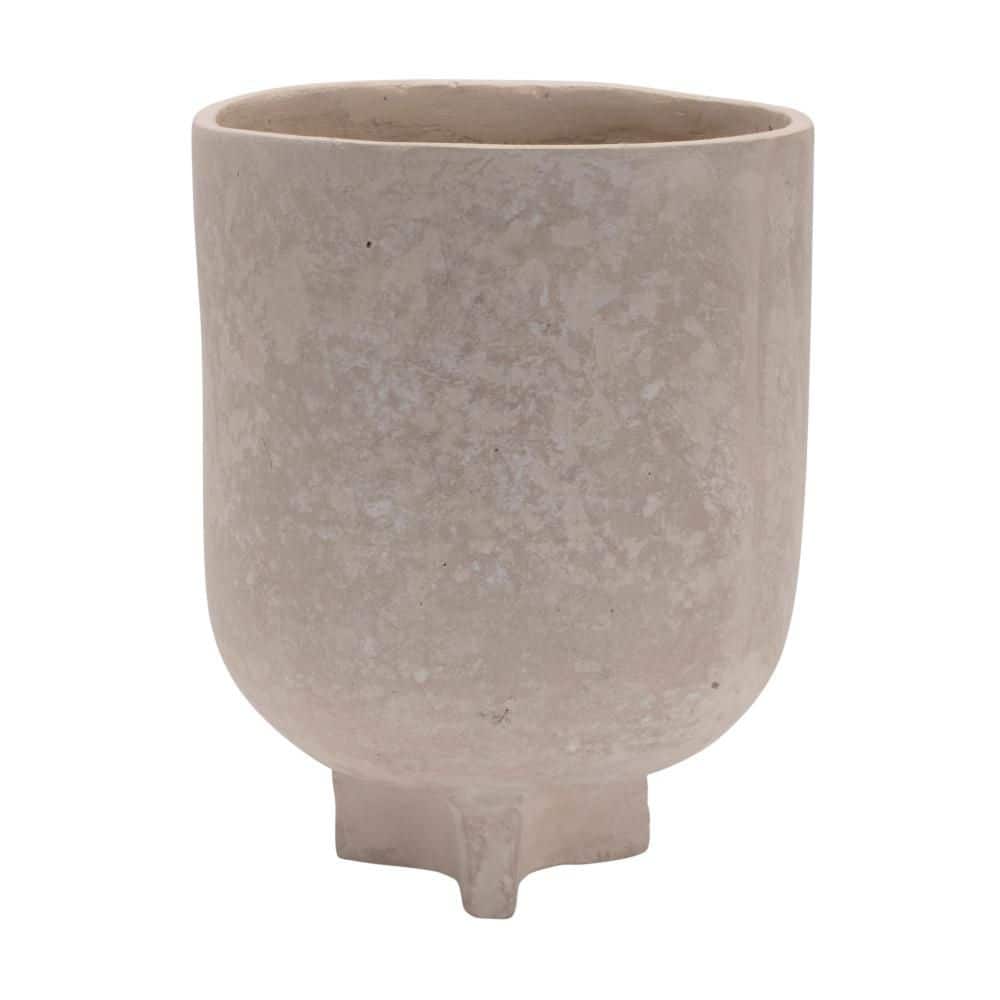 "7"" Beige Recycled Paper Urn Table Vase" price history on PriceWatchPro