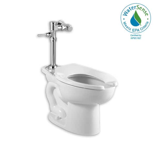 Madera 1-Piece 1.28 GPF Single Flush Elongated Toilet in White