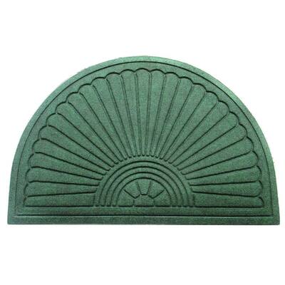Half Circle Indoor Outdoor Door Mats The Home Depot Half Circle Indoor Outdoor Door, Half Moon Outdoor Mats